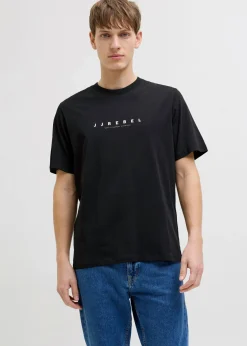 Camiseta de JJ REBEL de algodón puro con corte holgado