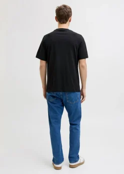 Camiseta de JJ REBEL de algodón puro con corte holgado