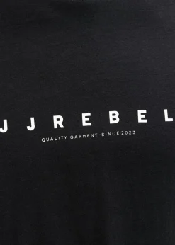 Camiseta de JJ REBEL de algodón puro con corte holgado