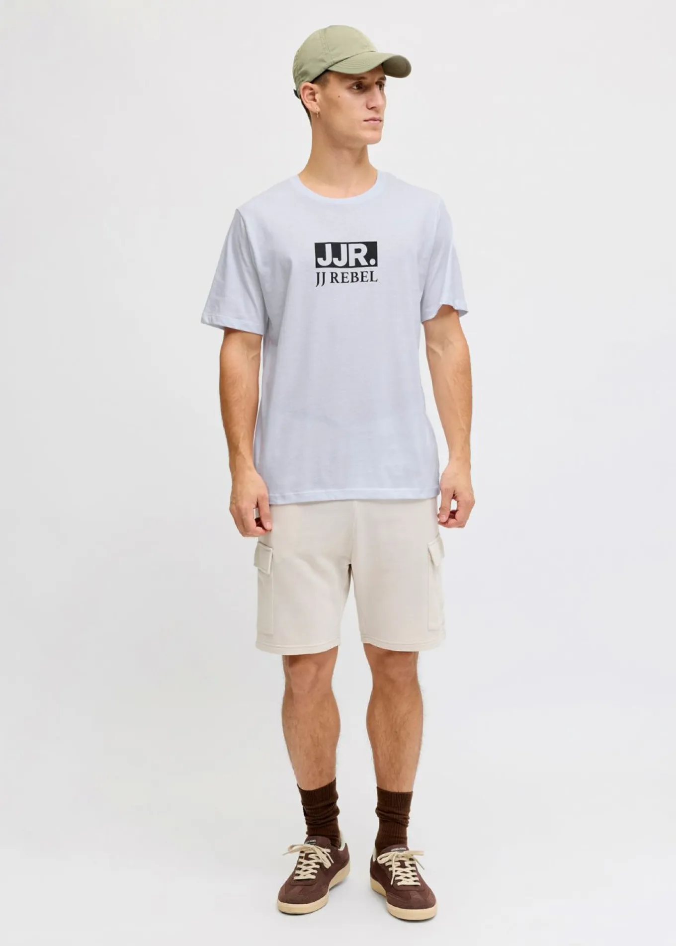 Camiseta de JJ REBEL de algodón puro
