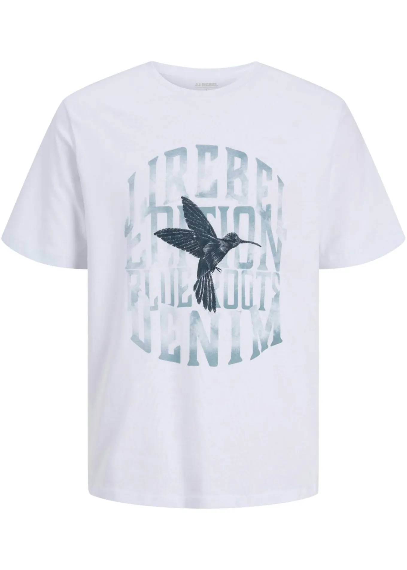 Camiseta de JJ REBEL de algodón puro