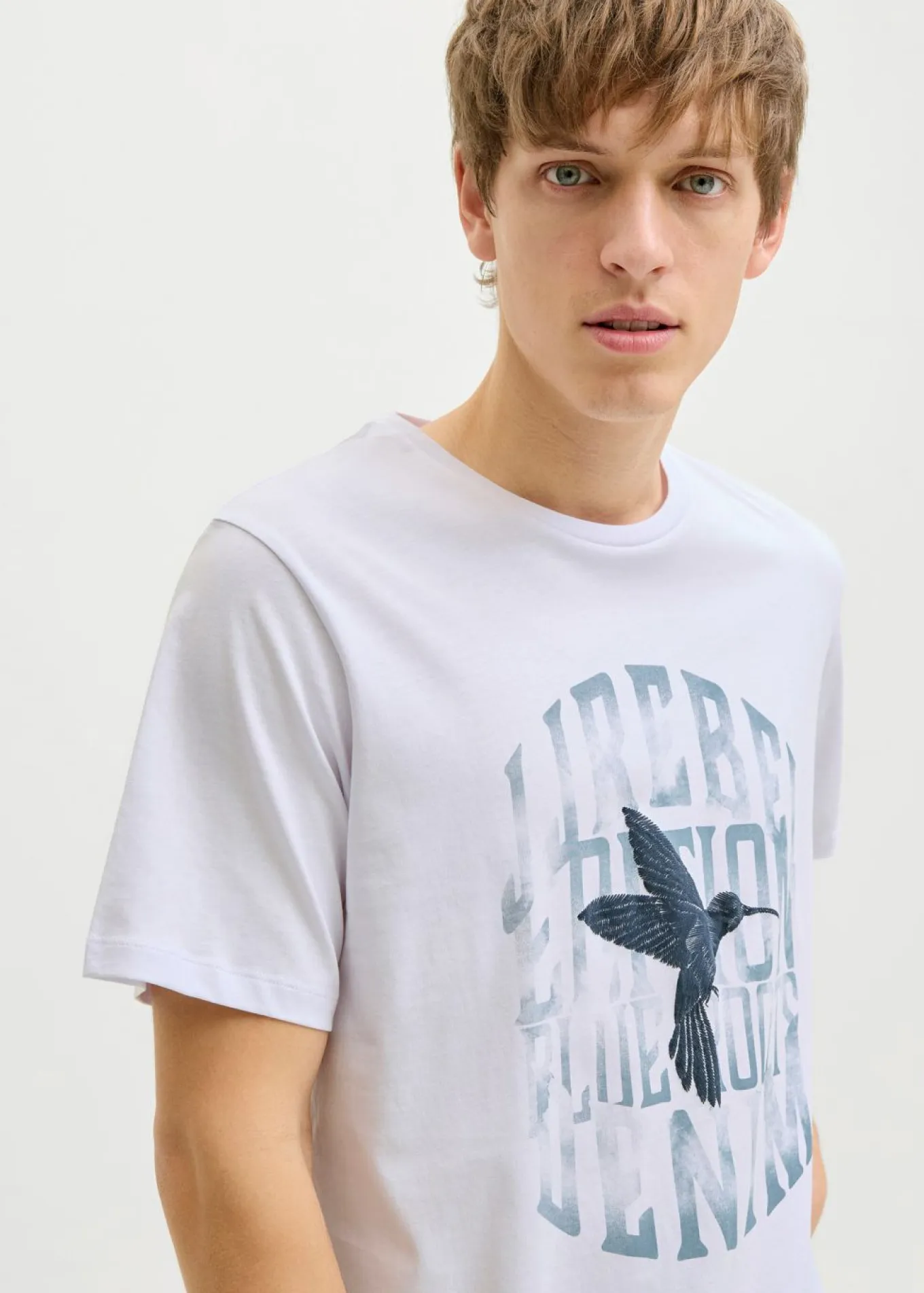 Camiseta de JJ REBEL de algodón puro