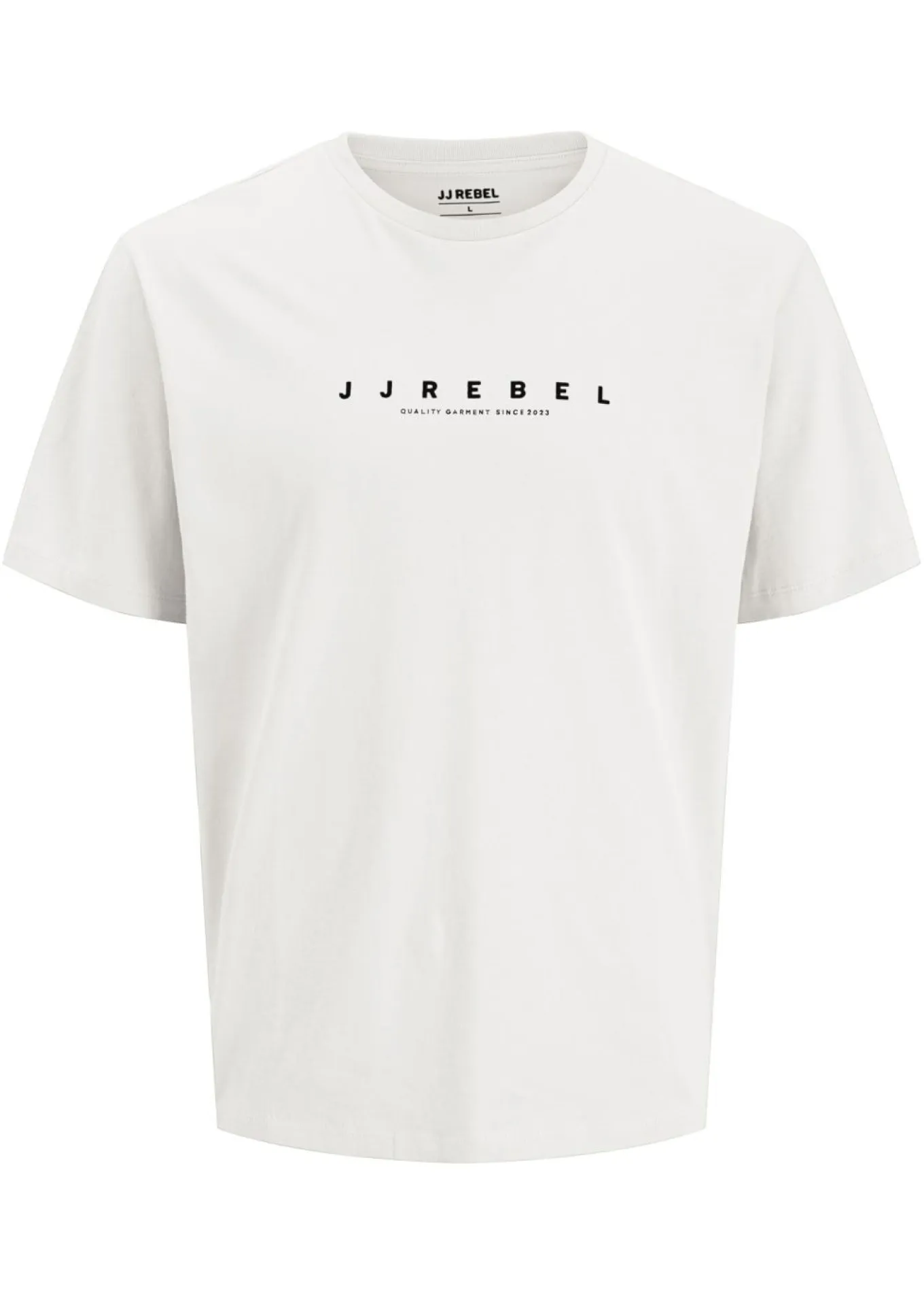 Camiseta de JJ REBEL de algodón puro con corte holgado