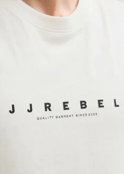 Camiseta de JJ REBEL de algodón puro con corte holgado