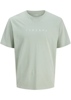 Camiseta de JJ REBEL de algodón puro con corte holgado