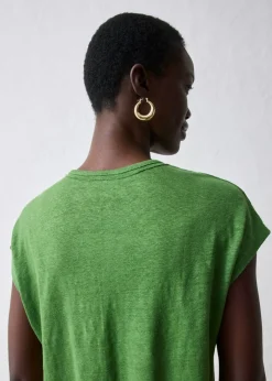 Camiseta de lino puro
