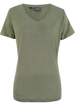 Camiseta de lino puro
