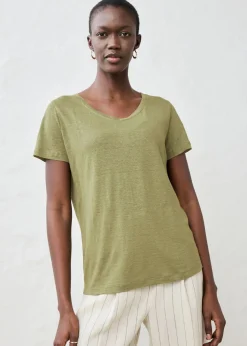 Camiseta de lino puro