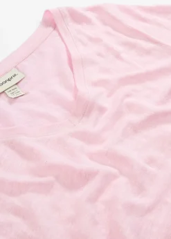 Camiseta de lino puro