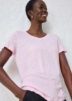 Camiseta de lino puro