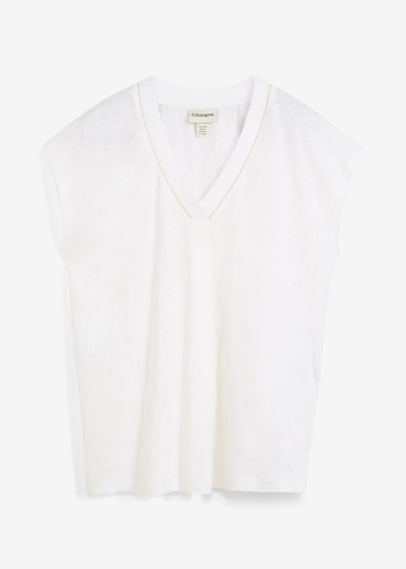 Camiseta de lino puro