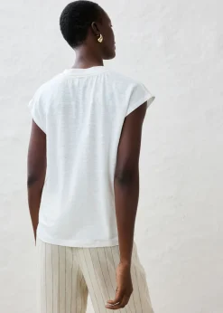Camiseta de lino puro