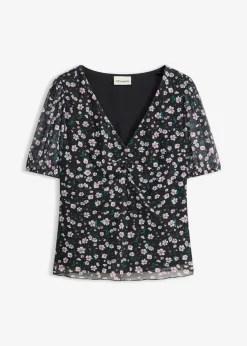 Camiseta de malla delicada