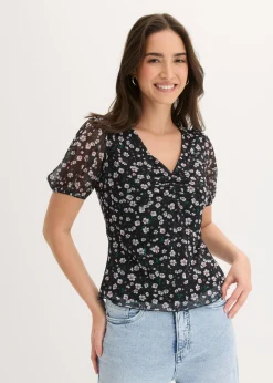 Camiseta de malla delicada