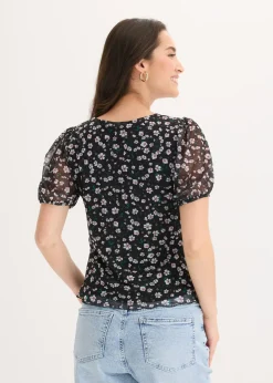 Camiseta de malla delicada