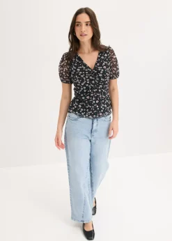 Camiseta de malla delicada