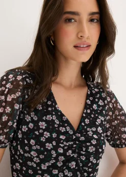 Camiseta de malla delicada