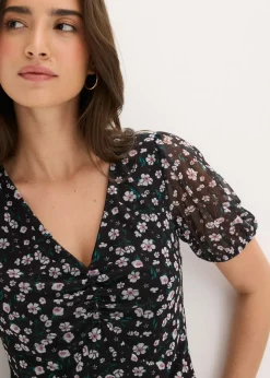 Camiseta de malla delicada