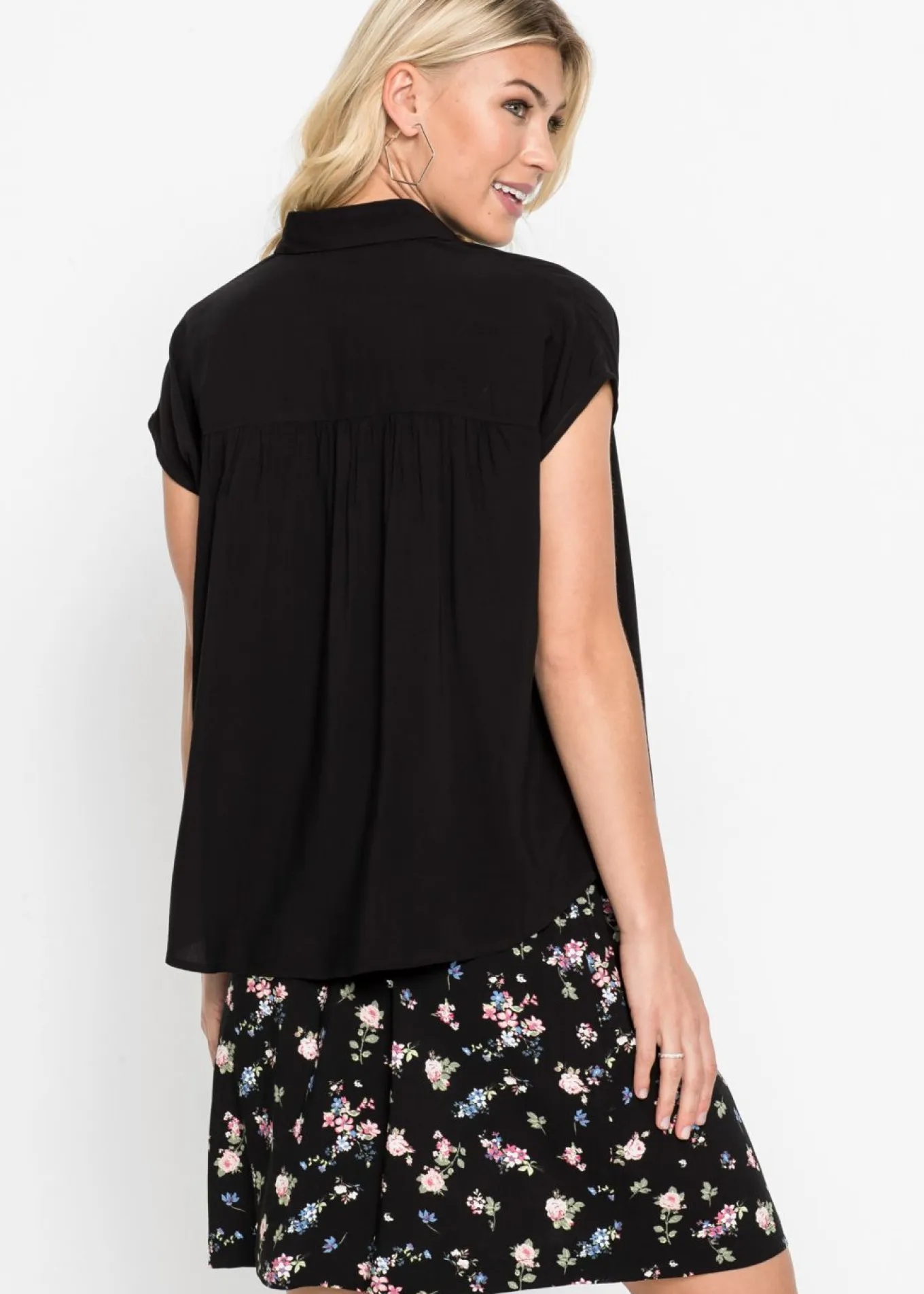 Camiseta de manga corta oversize