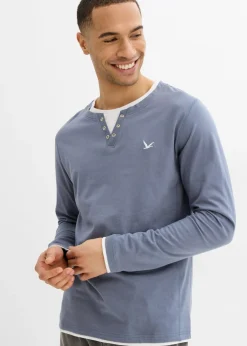 Camiseta de manga larga 2 en 1 (2 unidades)