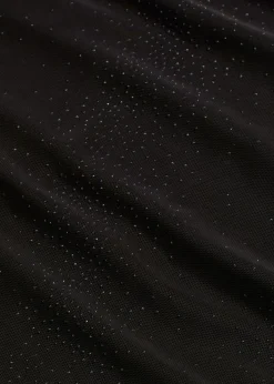 Camiseta de manga larga con delicada malla