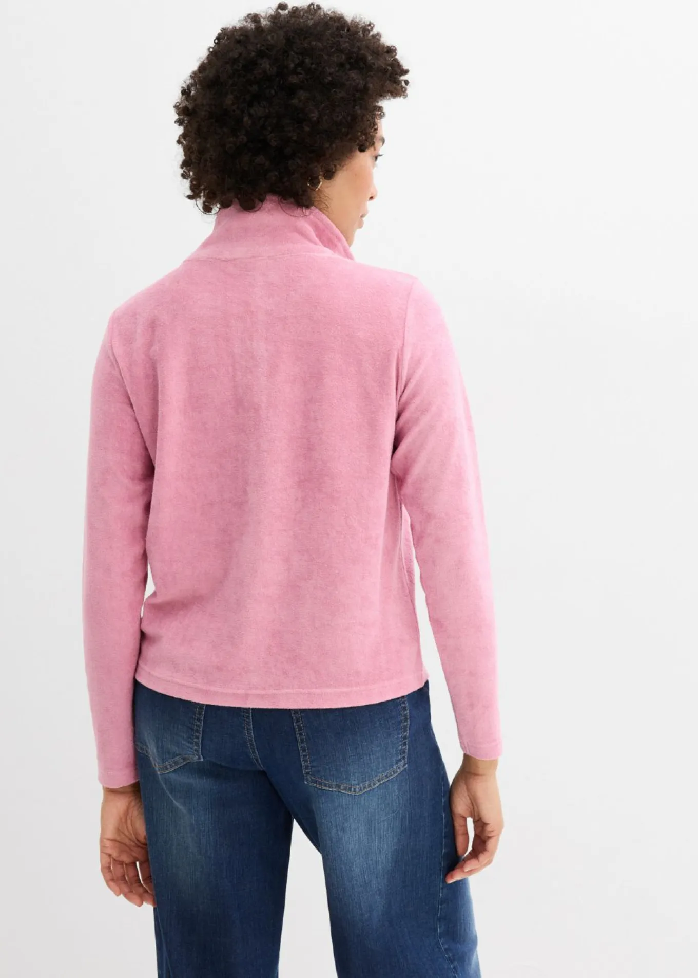 Camiseta de manga larga de felpa