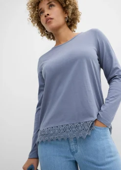 Camiseta de manga larga de algodón puro (2 unidades)