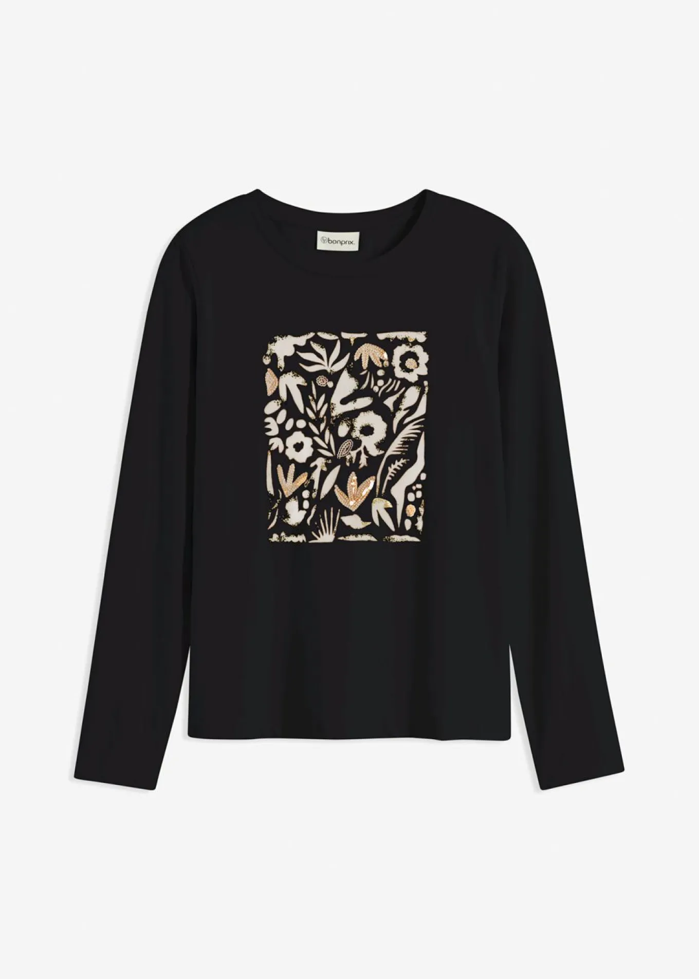 Camiseta de manga larga de algodón orgánico