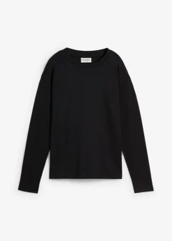 Camiseta de manga larga de algodón orgánico puro