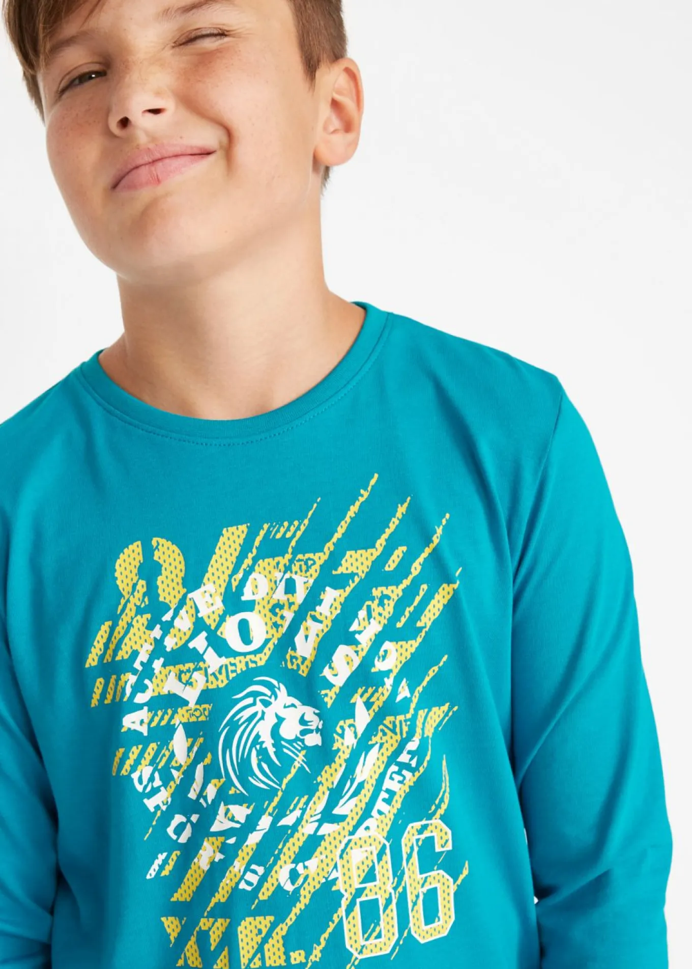 Camiseta de manga larga de algodón orgánico (2 unidades)
