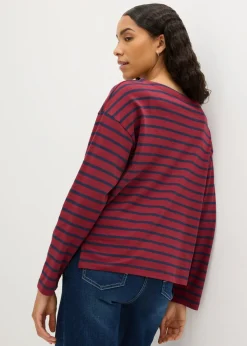 Camiseta de manga larga de algodón orgánico puro (2 unidades)