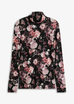 Camiseta de manga larga de suave mezcla de viscosa
