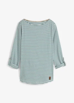 Camiseta de manga larga de algodón puro