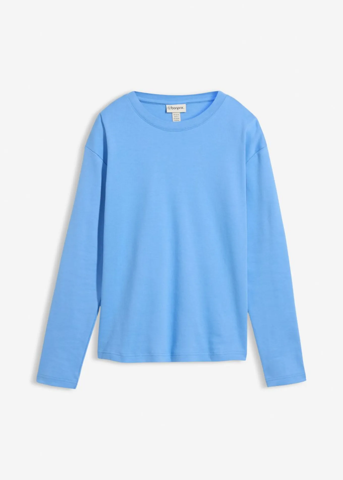 Camiseta de manga larga de algodón orgánico puro