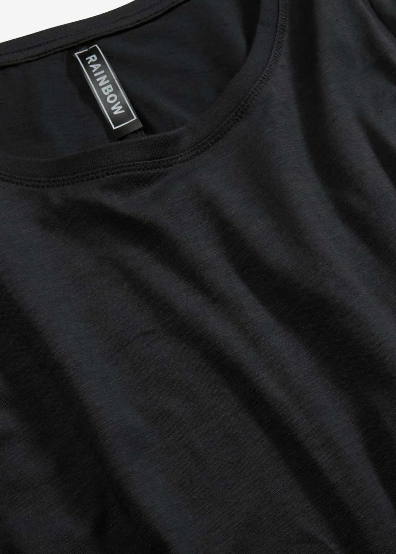 Camiseta de manga larga de algodón puro