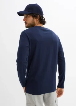 Camiseta de manga larga de algodón puro