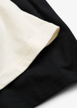 Camiseta de manga larga de algodón orgánico puro (5 unidades)