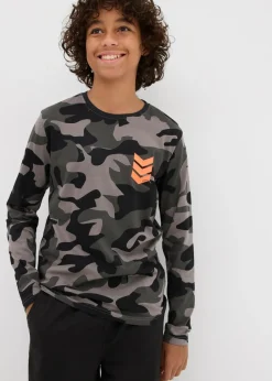 Camiseta de manga larga de algodón puro (3 unidades)