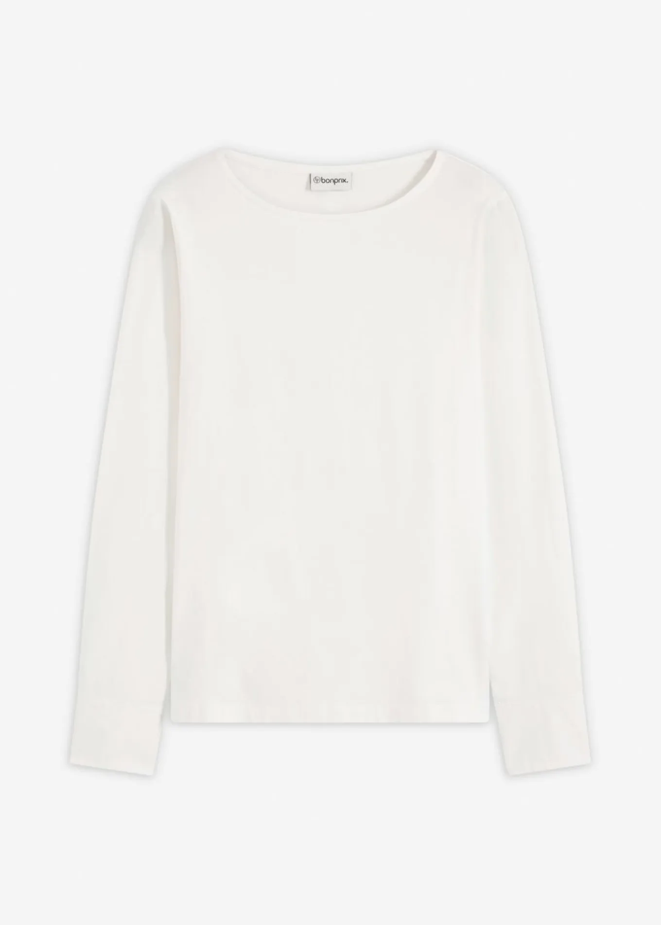 Camiseta de manga larga de algodón con mangas de popelín