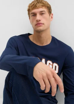 Camiseta de manga larga de algodón orgánico puro (2 unidades)