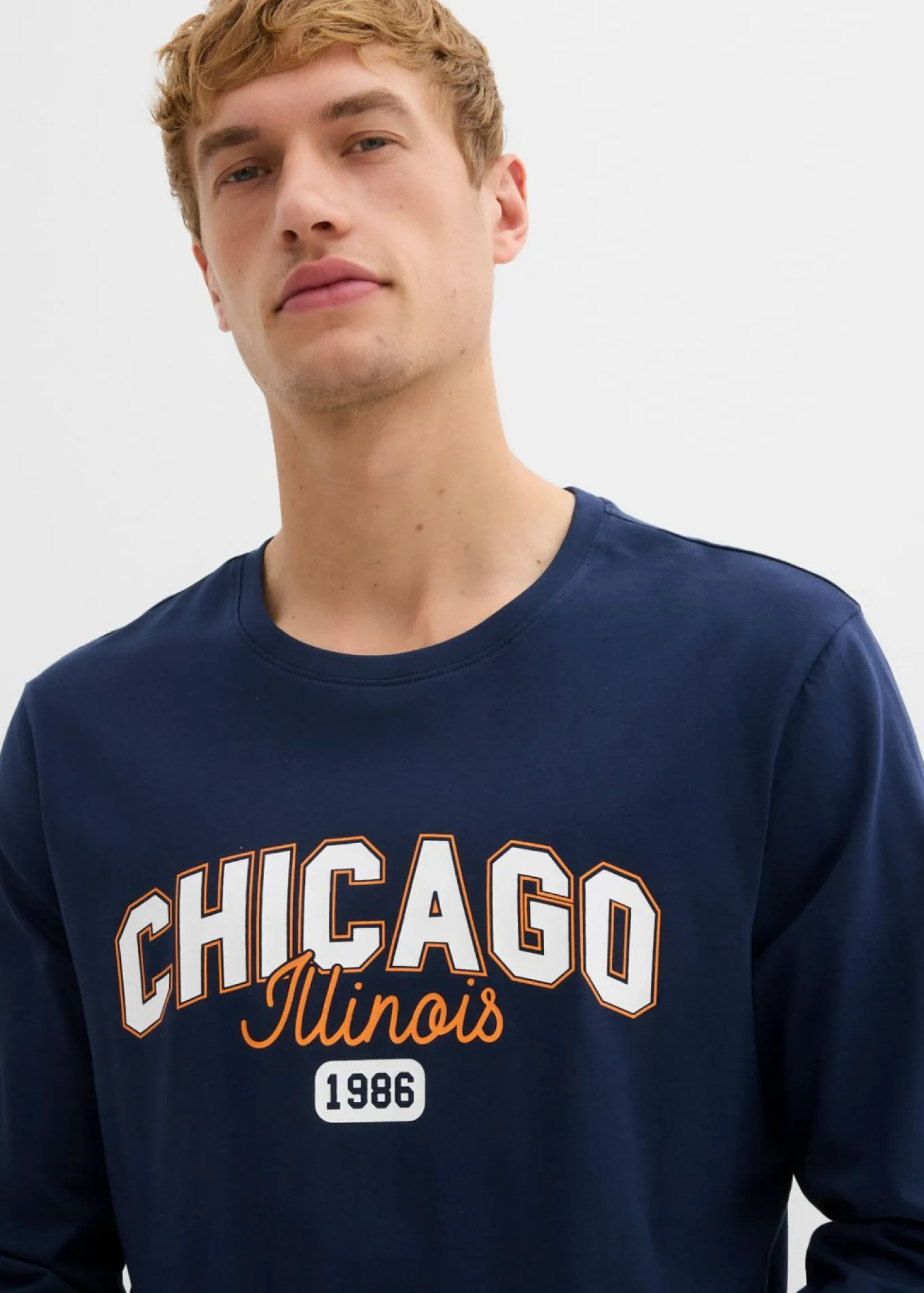 Camiseta de manga larga de algodón orgánico puro (2 unidades)