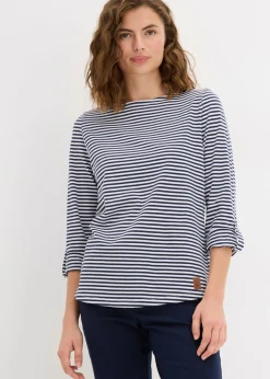 Camiseta de manga larga de algodón puro