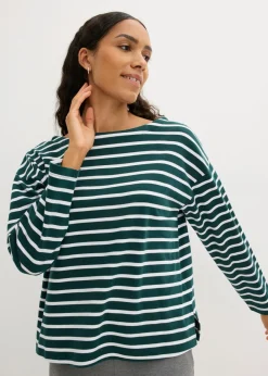 Camiseta de manga larga de algodón orgánico puro (2 unidades)