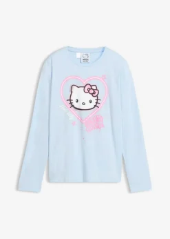 Camiseta de manga larga de Hello Kitty de algodón puro