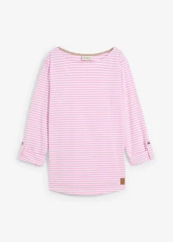 Camiseta de manga larga de algodón puro