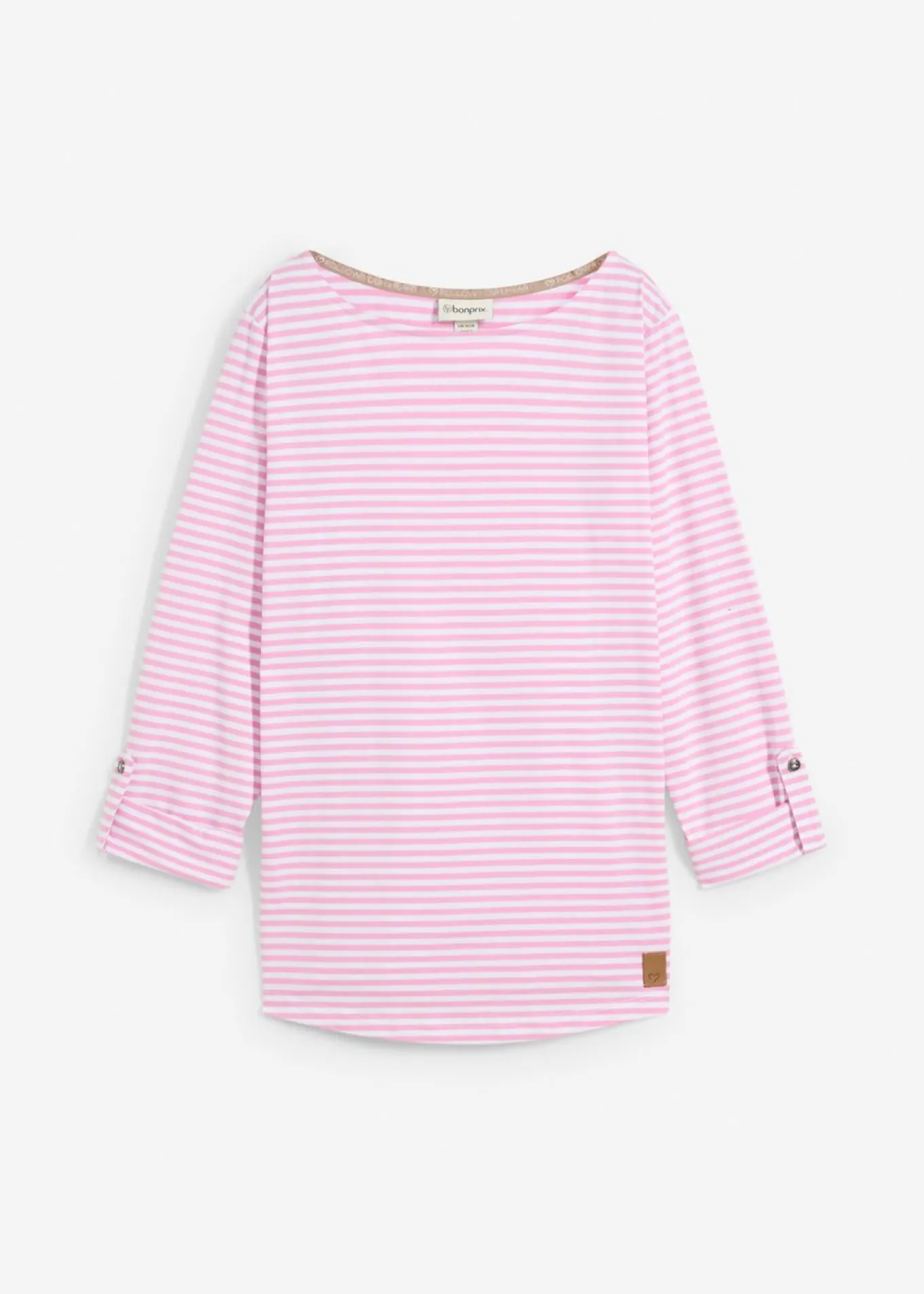Camiseta de manga larga de algodón puro