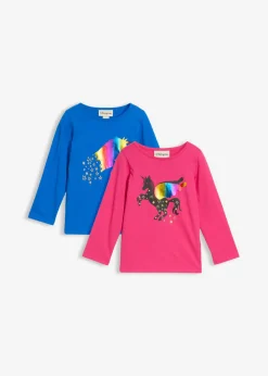 Camiseta de manga larga para niña (2 unidades)