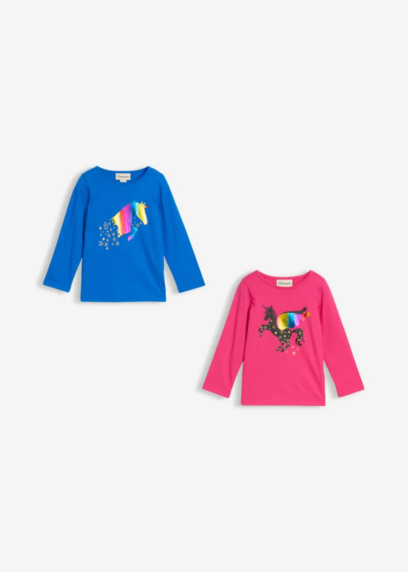 Camiseta de manga larga para niña (2 unidades)