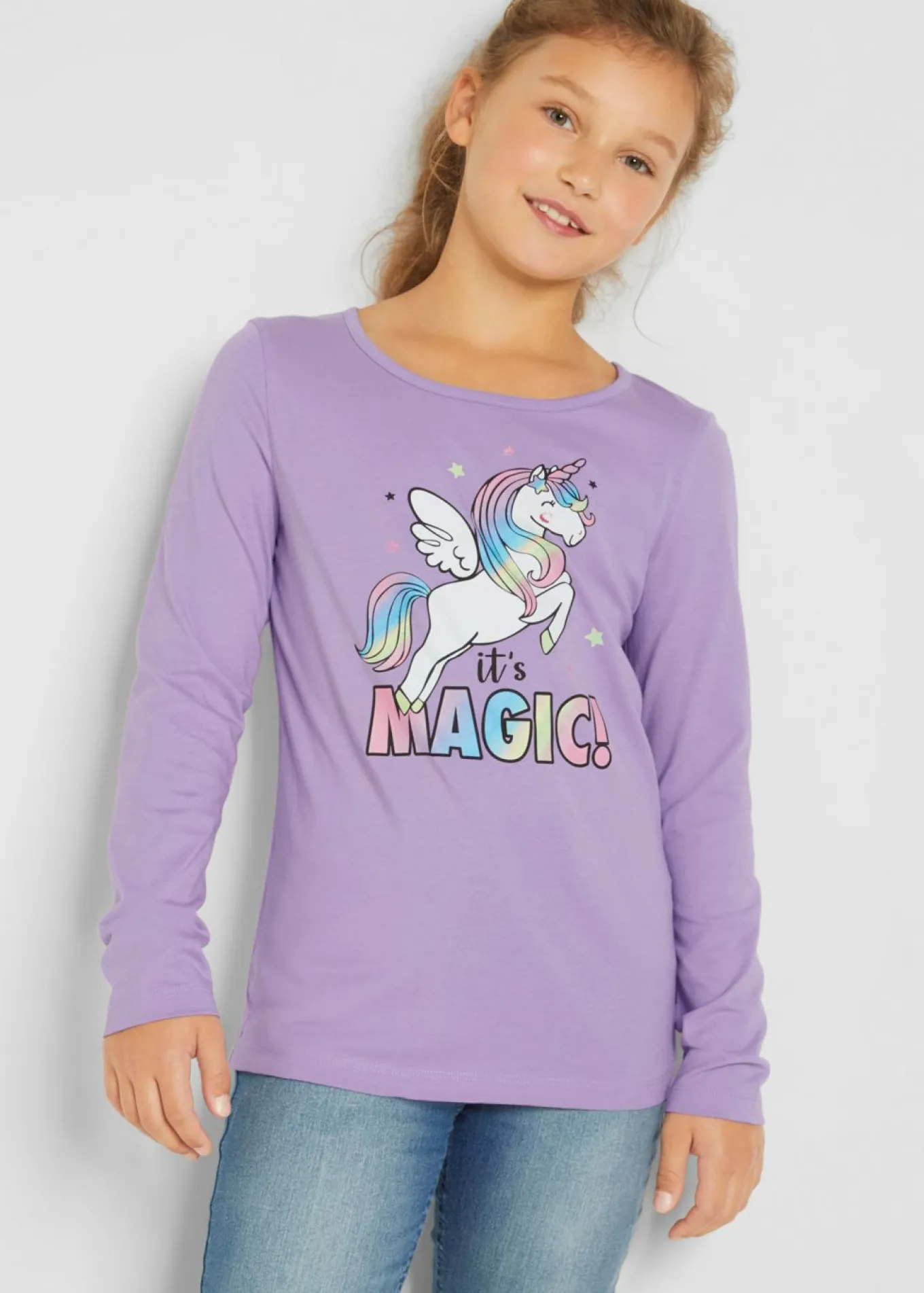 Camiseta de manga larga (2 unidades) de algodón orgánico puro