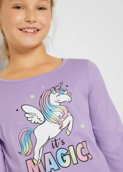 Camiseta de manga larga (2 unidades) de algodón orgánico puro